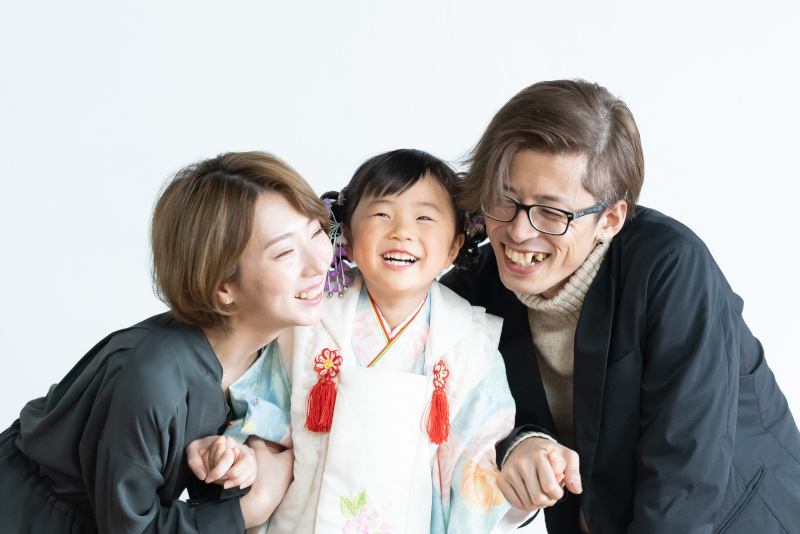 広島フォトスタジオ記念写真舘サニーの家族写真